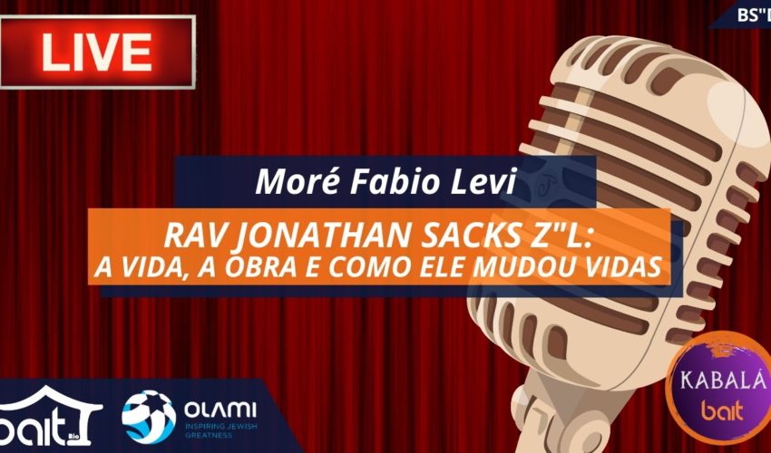 Rav Jonathan Sacks Z”L: A Vida, a Obra e Como Ele Mudou Vidas
